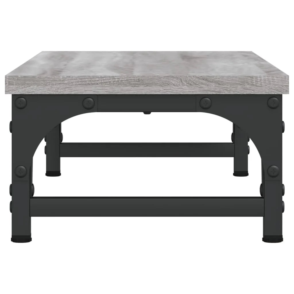 Supporto per monitor Sonoma scrivania/tavolo 55 x 23 x 14 cm legno ingegnerizzato grigio 02_0045000