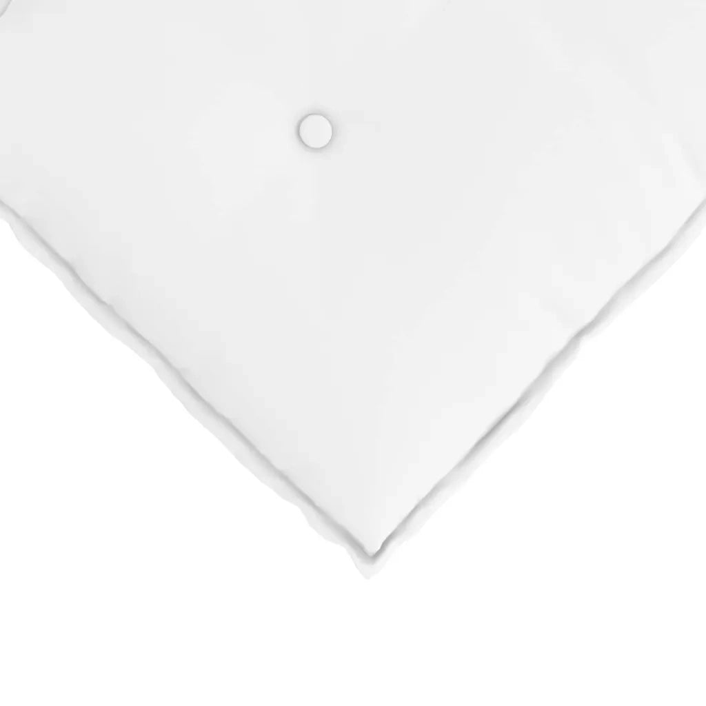 Cuscino per Schiena Bianco 120 x 19 x 50 cm Tessuto 42014798