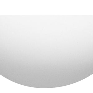 Applique Contemporanea Bombay Porcellana - Ceramica Bianco 1 Luce E27