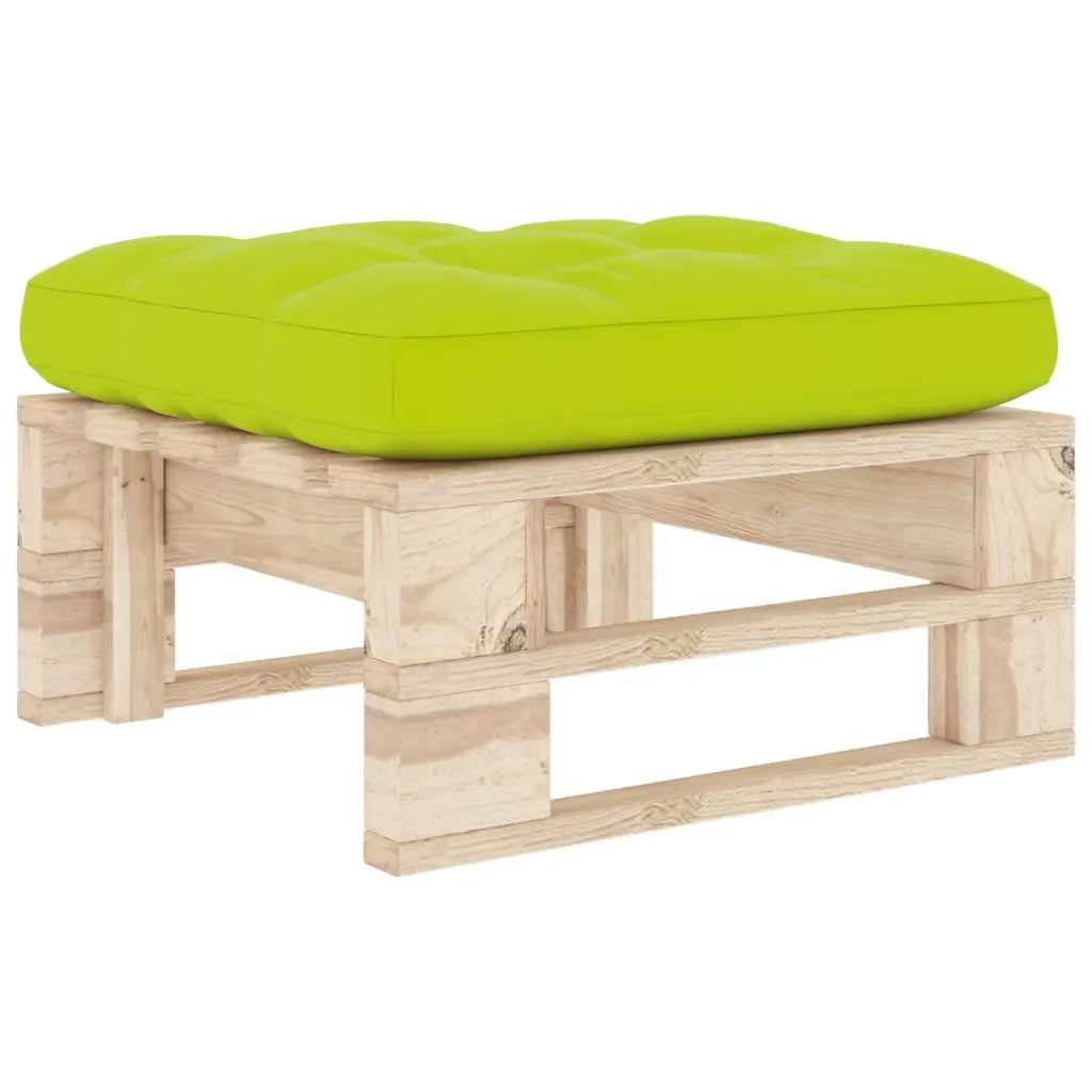 Ottomana da Giardino Pallet in Legno di Pino Impregnatocod mxl 120520