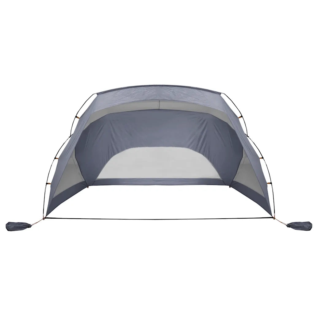 Tenda da Spiaggia Grigia 274x178x170/148 cm in Poliestere 185T 94405