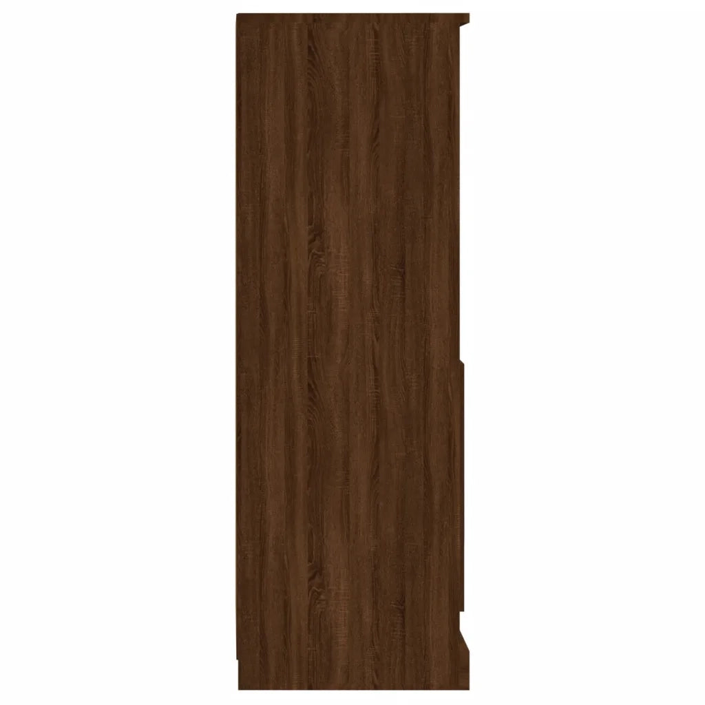 Credenza Rovere Marrone 36x35,5x103,5 cm in Legno Multistrato 816327