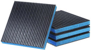 Pattini anti vibrazioni in gomma 6"x6"x7/8" per isolamento trazioni e rumore con centro EVA per compressore aria condizionatore, ciclo idraulico e lavatrice