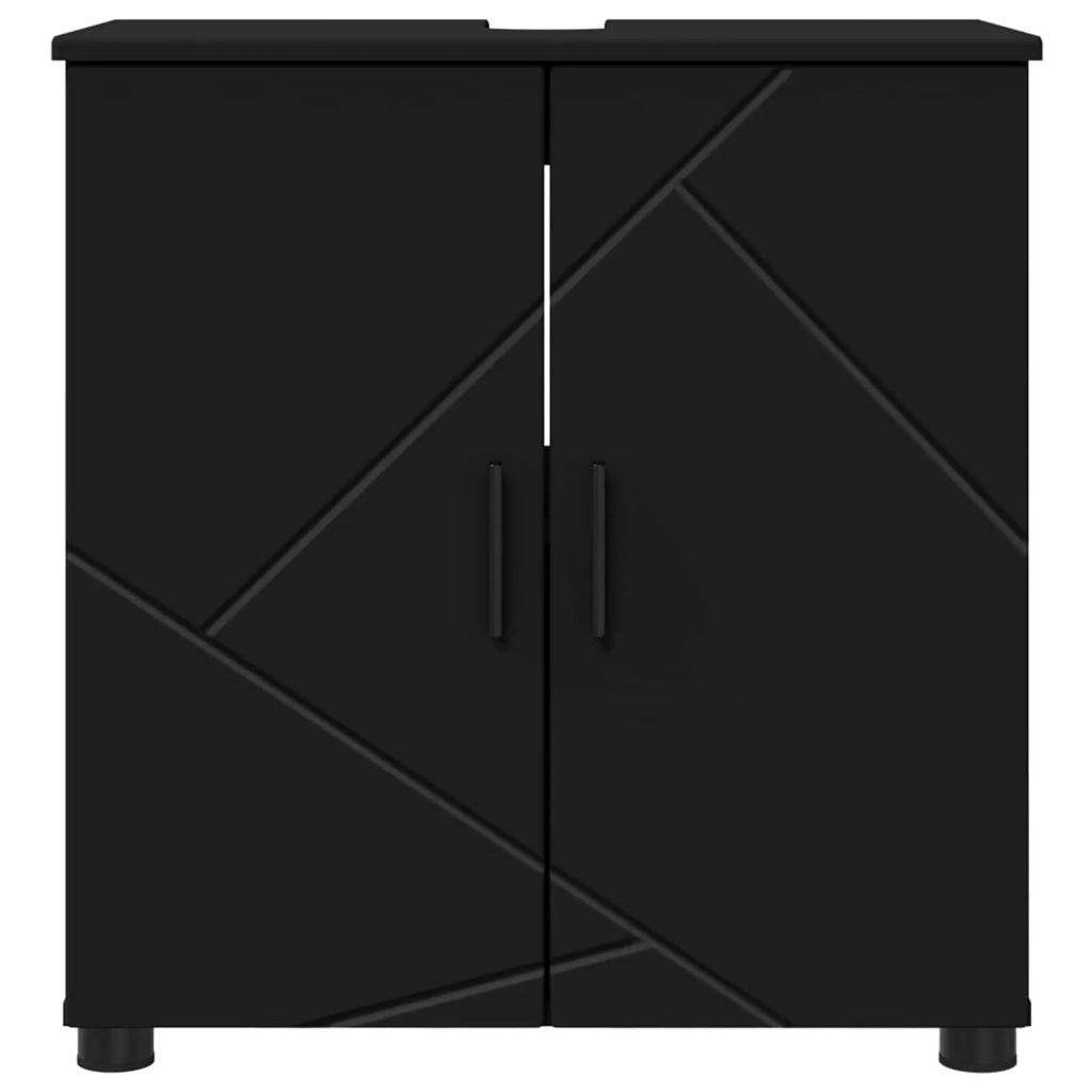 Mobile da Bagno Nero 61 x 35 x 64 cm 883285