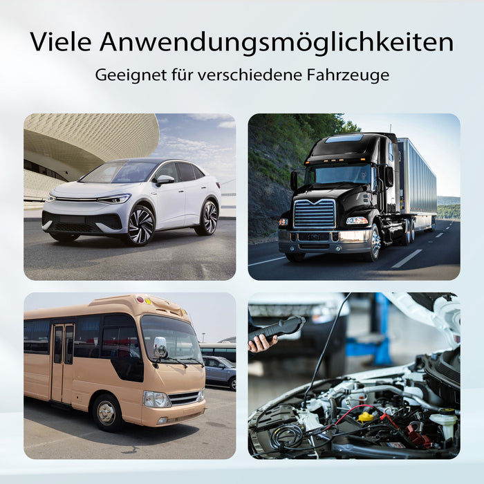 Estrattore iniettori, kit estrattori iniettori, set con 21 pezzi e custodia, estrattore pneumatico per iniettori diesel