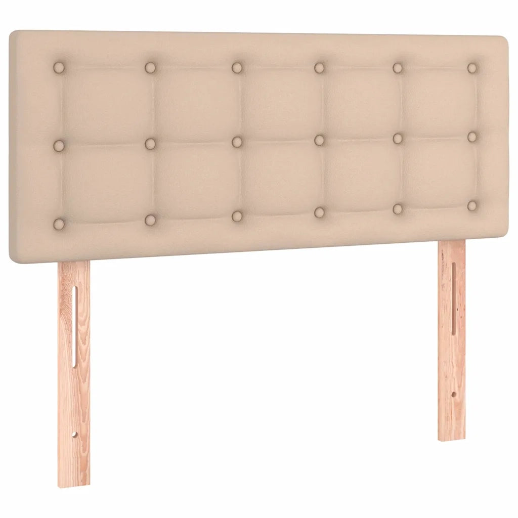 Giroletto a Molle con Materasso Cappuccino 80x200 cm Similpelle cod mxl 64373