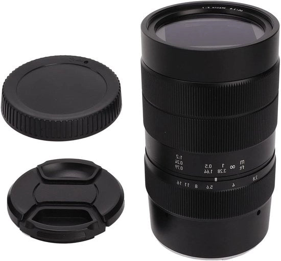 Obiettivo Macro per Nikon Z5 Professionale 60mm F2.8 - Doppia Amplificazione Focalizzazione Manuale - Montatura Z