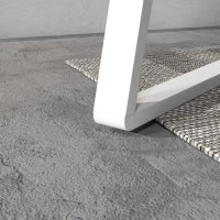 Dondolo da Giardino 3 Posti con Tettuccio Inclinabile, in Acciaio, 205x130x175 cm, Grigio Scuro