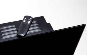 Camino Elettrico da Parete 45x84x14 cm Effetto Fiamma 1500W Marcus Nero