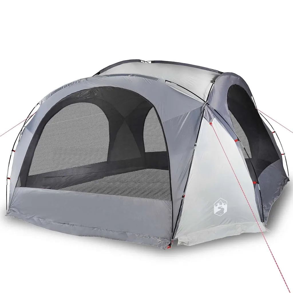Tenda per Feste-Tenda da campeggio Bianca e Grigia Impermeabile