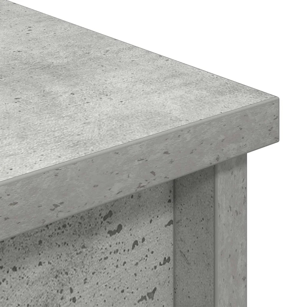 Credenza Grigio Cemento 50x35x180 cm in Legno Multistrato 3328465