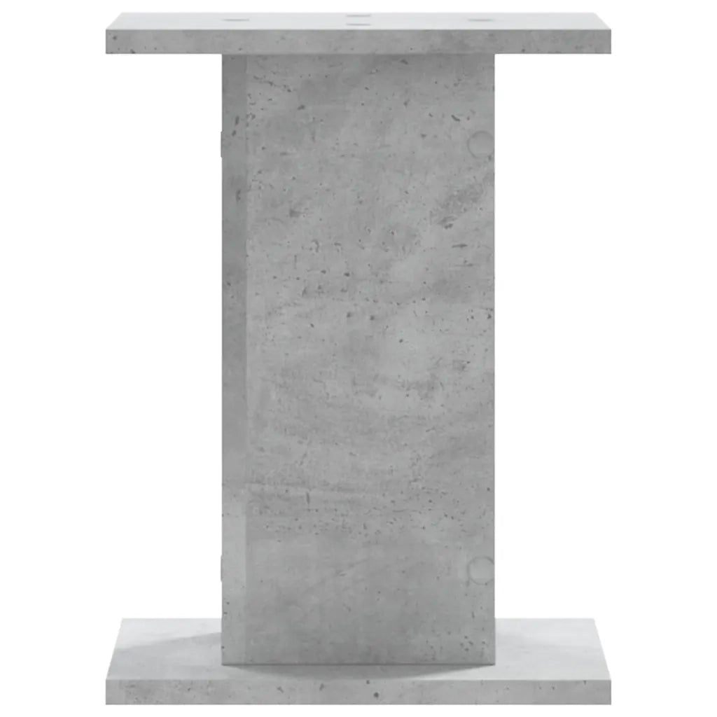Supporti per piante | Sostegno per piante 2 pz Grigio Cemento 30x30x50 cm Truciolato