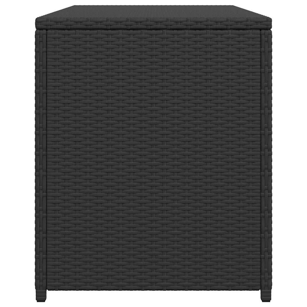 Baule da Giardino Nero 120x50x60 cm in Polyrattan CFW1906301