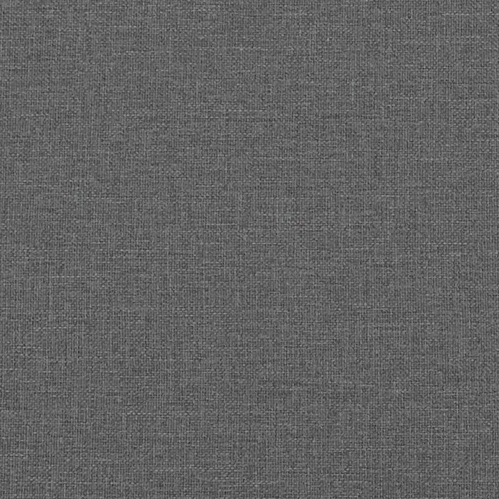 Cuscino per Schiena | Cuscino dorsale Grigio scuro 60 x 20 x 50 cm Tessuto