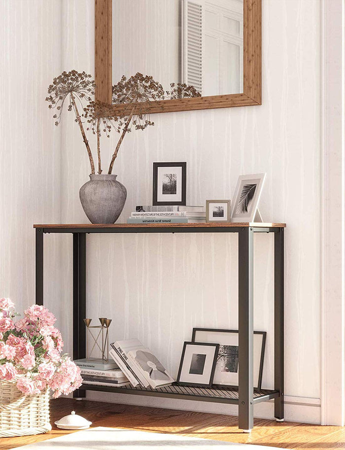 Tavolo consolle rustico VALORA per soggiorno, ingresso e corridoio - LNT80X