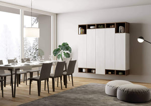 Parete Attrezzata A35 L.200 H.194 - ISOKA