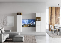 Parete Attrezzata A28 H.173,6 P.39,2 - ISOKA