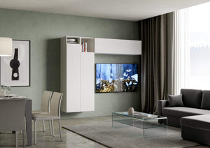 Parete Attrezzata A21 L.234 H.194 P.39,2 - ISOKA