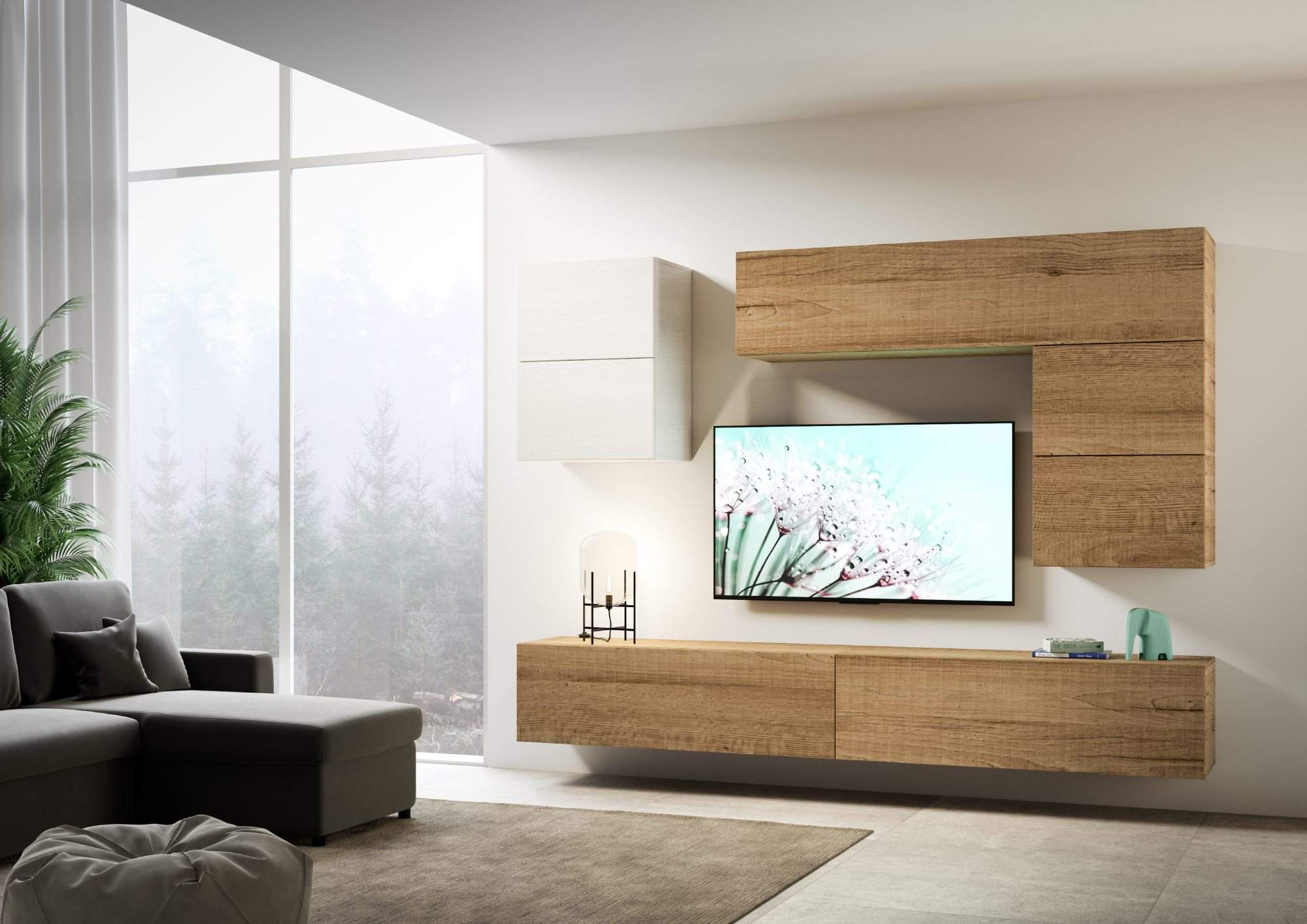 Parete Attrezzata A13 L.268 P.39,2 - ISOKA