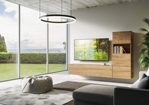 Parete Attrezzata A09 L.234 H.160 P.39,2 - ISOKA