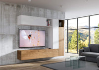 Parete Attrezzata A08 L.254 H194 P.39,2 - ISOKA