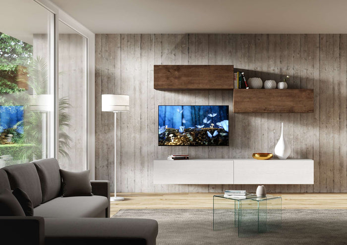 Parete Attrezzata A02 L.268 P.39,2 - ISOKA