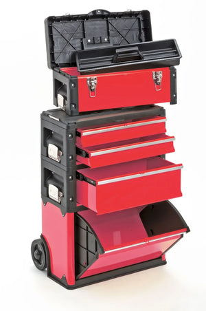 Carrello portautensili a 4 vie 1k.1.2.1, colore rosso