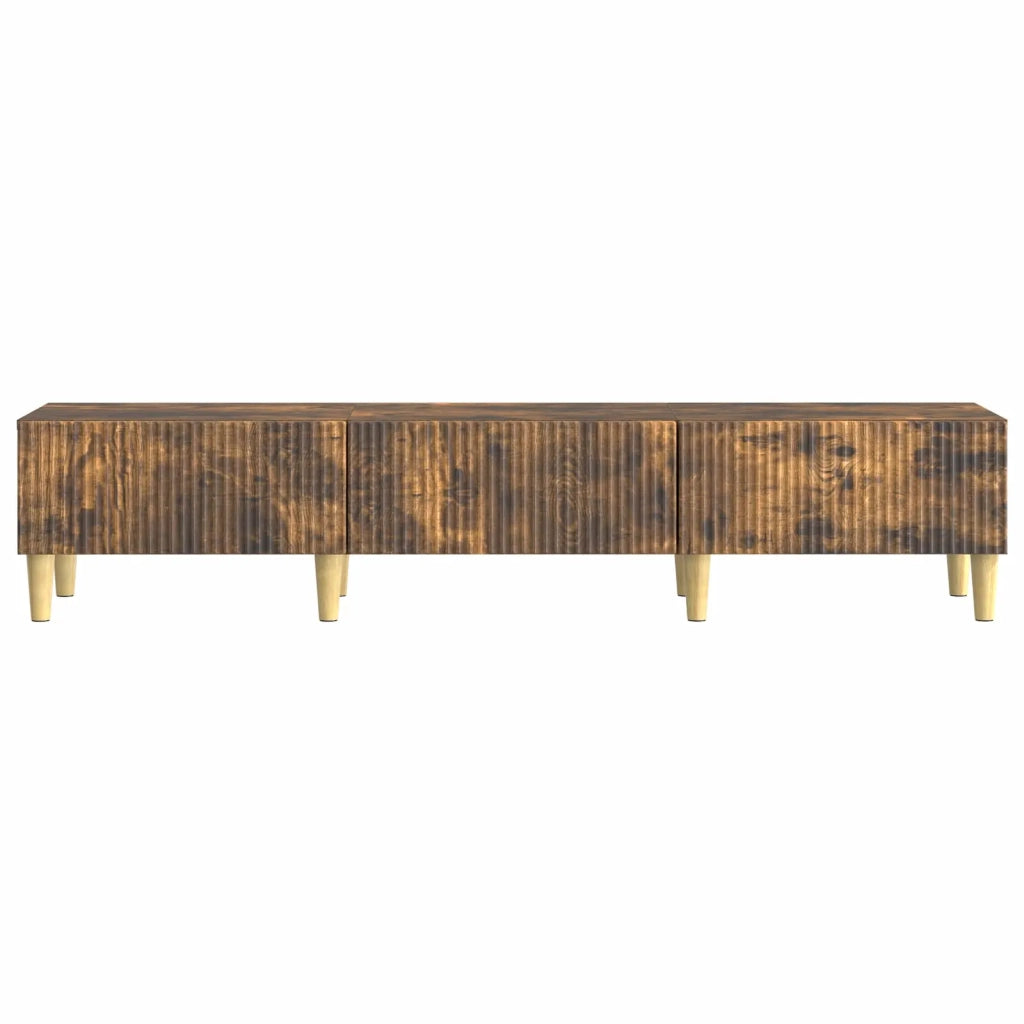 Mobile TV Rovere Fumo 147 x 34,5 x 30 cm Legno ingegnerizzato