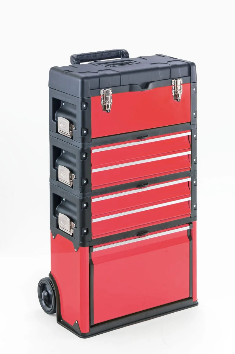 Carrello portautensili a 4 vie 1k.2.2.1, colore rosso