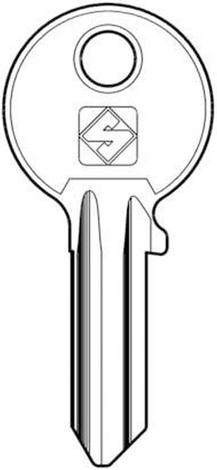 chiavi silca art. cs205 olc gr.2/2 cod:ferx.10723