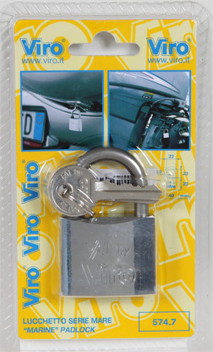 viro blister art. 575 lucchetto mare larghezza mm 50 cod:ferx.10725