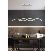 Trade Shop - Lampadario Led Moderno Lampada Twist Sospensione 25w Luce 6500k 4000k 3000k A43b - -bianco Caldo      -