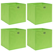 Scatole 4 pz Verdi 32x32x32 cm in Tessuto cod mxl 51553