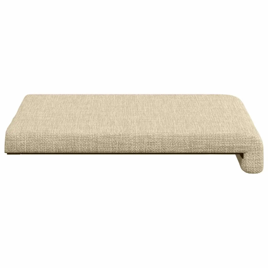 Cuscino per panchina 4 pcs Tessuto Crema Profondità 35 cm 42043092