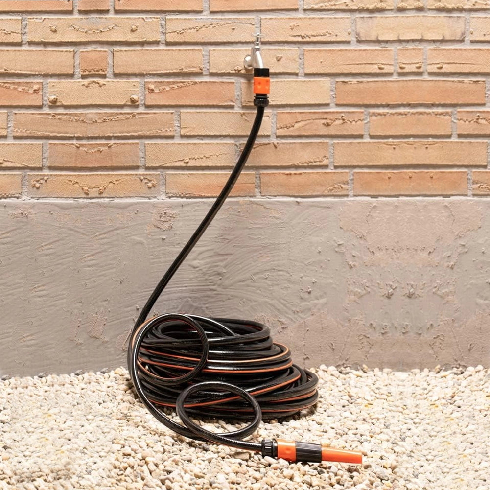 Tubo da Giardino in Pvc 15 Metri Ø19 Resistente ai Raggi UV Irrigazione
