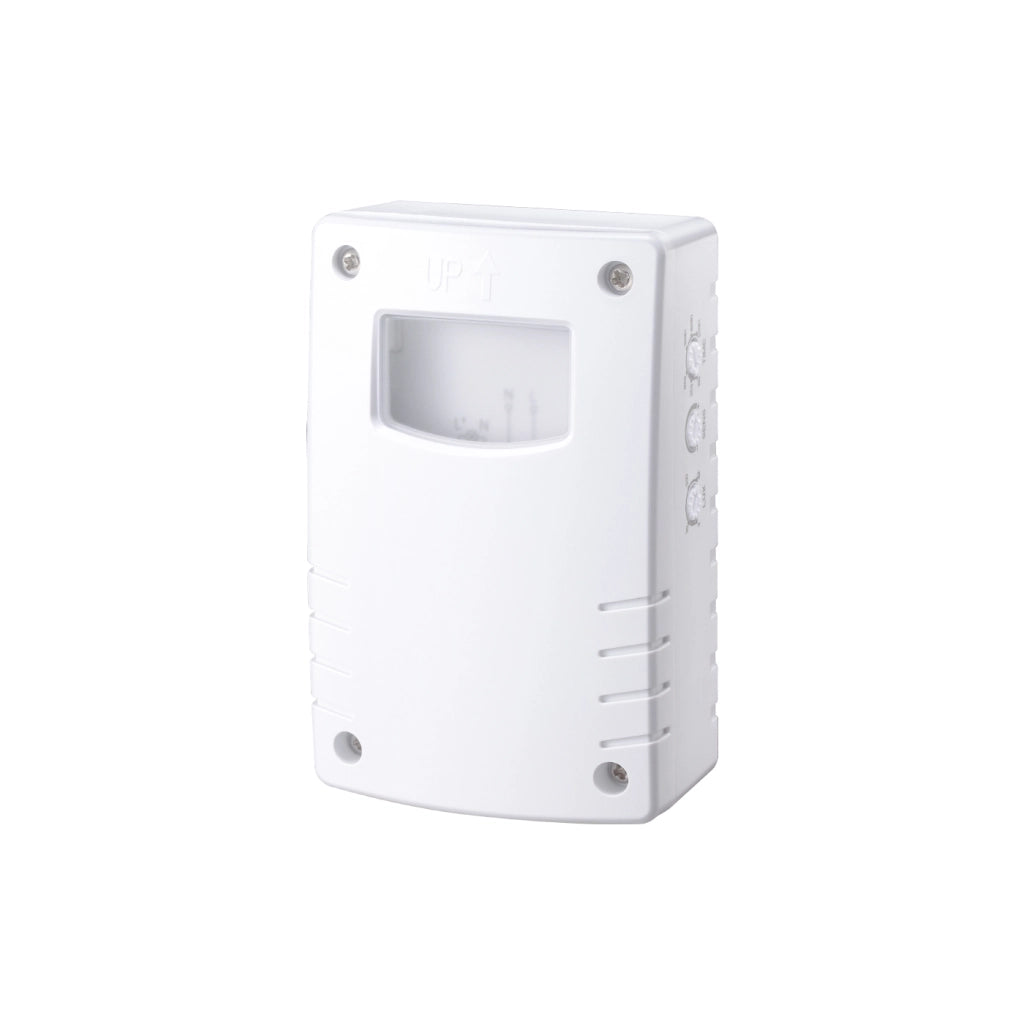 Alcapower Sensore di Movimento a Microonde 180° IP65 per Esterni con Potenza Carico fino a 1200W, Tecnologia Radar 5.8GHz ad Alta Precisione