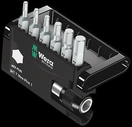 Wera 05056168001 punta per cacciavite 6 pz