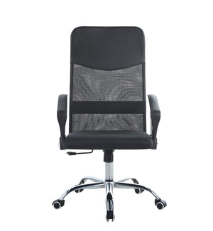 Sedia Da Ufficio In Rete,Elegante,Comoda Regolabile In Altezza,Girevole,Poltrona Da Scrivania Con Seduta Traspirante Inclinazione Ad Ondeggiamento Pistone Gas