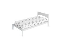 Coprimaterasso Trattamento Carbonio Salvamaterasso Traspirante Con Angoli Elasticizzati Antistatico Antiacaro Traspirante Regolatore Materassi  Bianco - Singolo