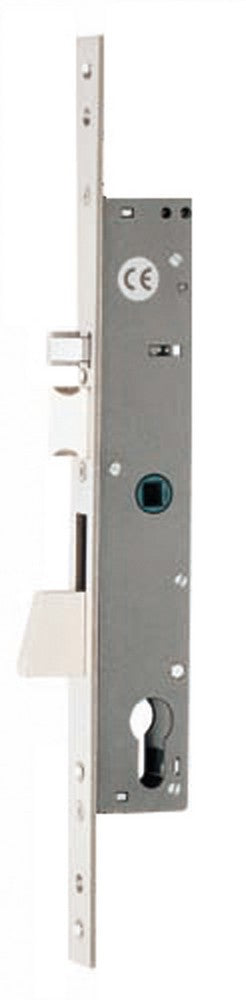 serratura per serramenti in alluminio art. 781802 e. mm. 25 - f. mm. 22 cod:ferx.vit21107