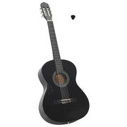 Chitarra Classica per Principianti Nera 4/4 39" in Tiglio      cod mxl 69320