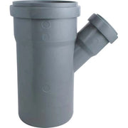 BRAGA RIDOTTA SCARICO IDRICO AD INNESTO - PP GRIGIO MM 90/40 45  °- 5 pezzi