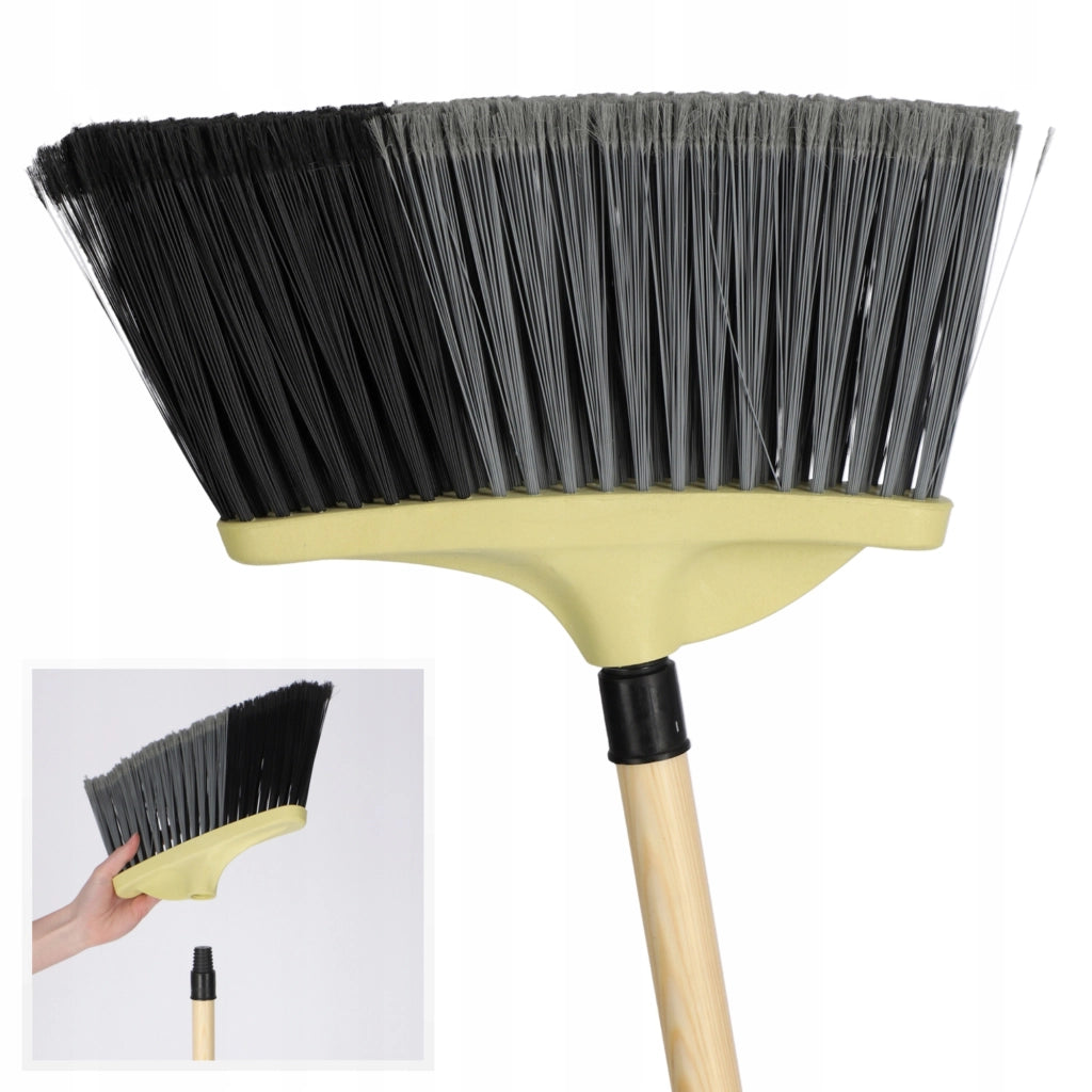 Scopa da strada KADAX con manico in legno da 30 cm