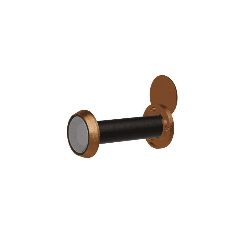 Spioncino ottico Securemme 40–70 mm Ø16 – Vista grandangolare 200° – Finitura bronzo
