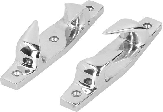 Caviatori in Acciaio Inox - 2 Pezzi - 6 Pollici - Installazione Facile - Prestazioni Affidabili -  Bootschoen