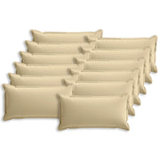Federa 12 pcs HOUTEN Beige 40 x 80 cm Poliestere 918276