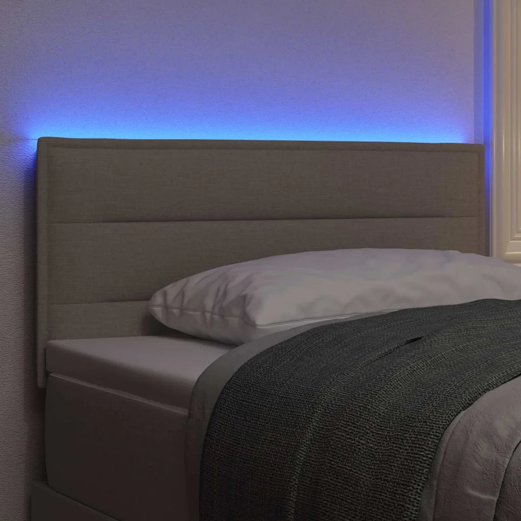 Testiera LED con strisce LED con testiera Talpa 90 cm Tessuto 3337975