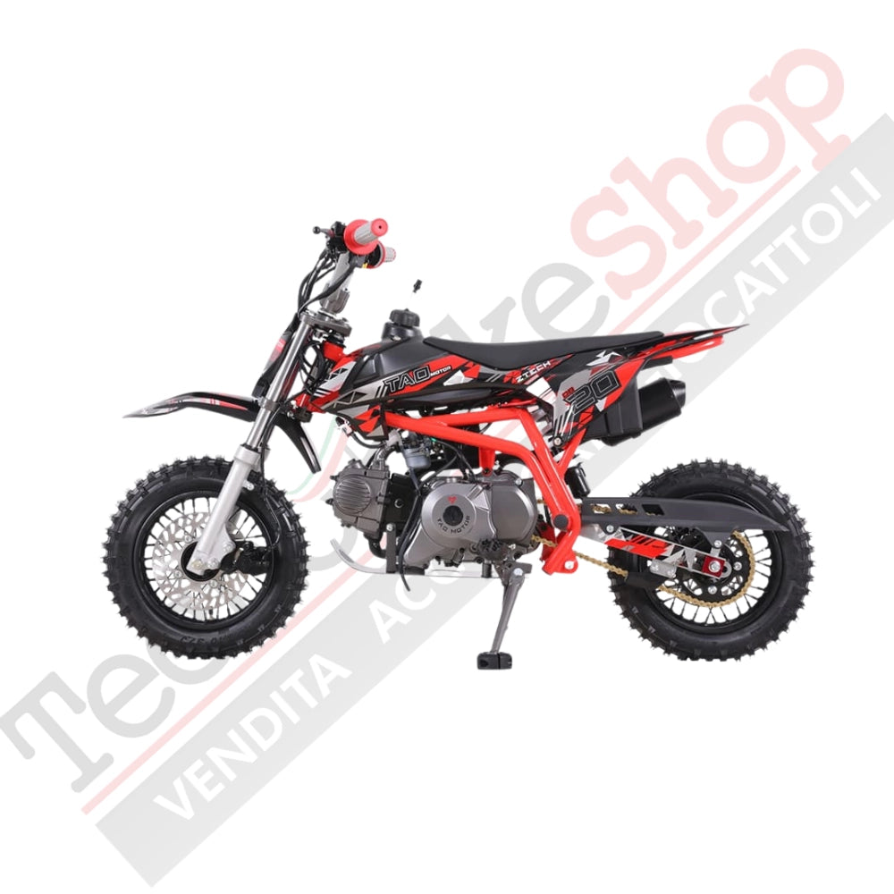 Pitbike a Benzina Z-Tech ZTX 20 110cc-Rosso