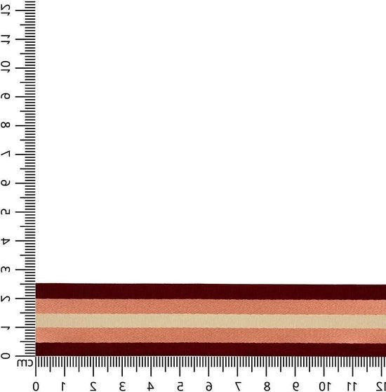 Set di filo creativo 20 m x 25 mm, colore rossorosso