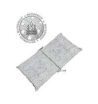 Set Cuscini Sedia Con Schienale Imbottiti Con Laccetti Banda Elastica 40 x 80 Cm CuoricinoGrigio - 4 Pezzi